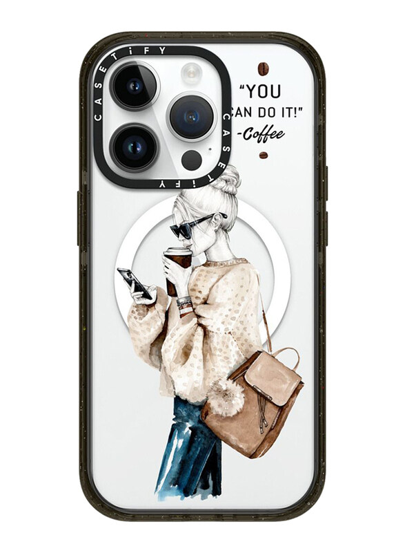 Casetify Apple iPhone 14 Pro Girl & Coffee Recycled Material Shock Absorbing Mobile Phone Case Cover, Multicolour
Casetify Apple iPhone 14 Pro Girl & Coffee Recycled Material Shock Absorbing Mobile Phone Case Cover, Multicolour
