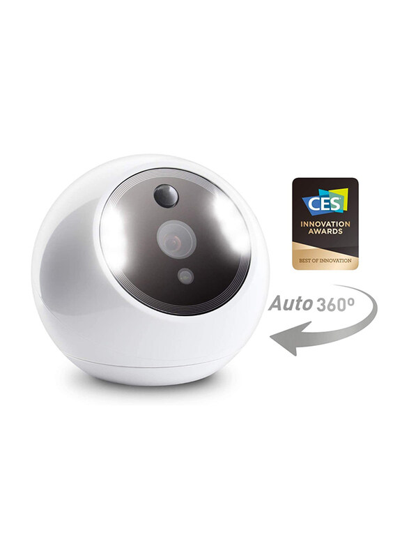 Amaryllo Apollo Biometric Auto Tracking 360 Degree Full HD Home Camera, 2 MP, White
Amaryllo Apollo Biometric Auto Tracking 360 Degree Full HD Home Camera, 2 MP, White