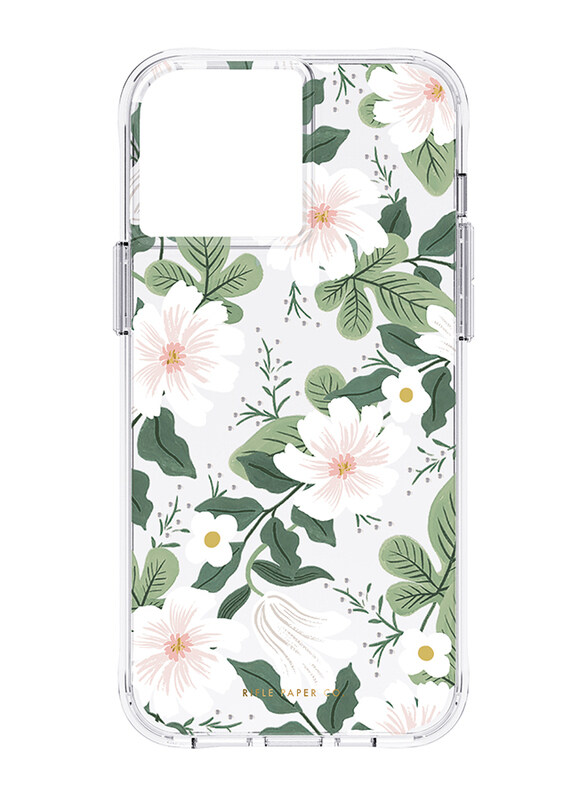 Rifle Paper Co. Apple iPhone 13 Pro Max Antimicrobial Mobile Phone Case Cover, Willow
Rifle Paper Co. Apple iPhone 13 Pro Max Antimicrobial Mobile Phone Case Cover, Willow