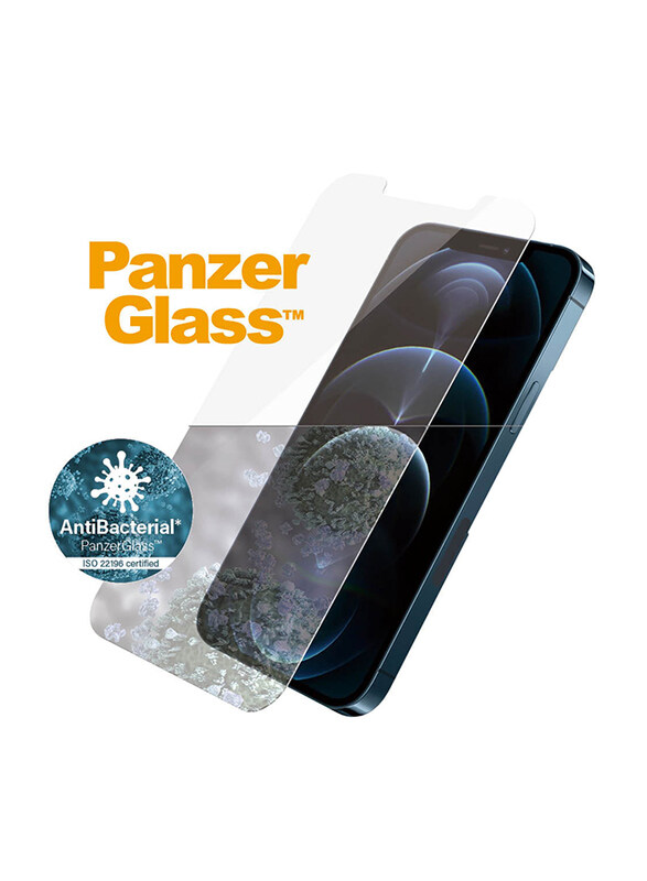 PanzerGlass Apple iPhone 12 Pro Max Like A Pro Standard Fit Tempered Glass Mobile Phone Screen Protector with Antimicrobial Surface Protection, Clear
PanzerGlass Apple iPhone 12 Pro Max Like A Pro Standard Fit Tempered Glass Mobile Phone Screen Protector with Antimicrobial Surface Protection, Clear