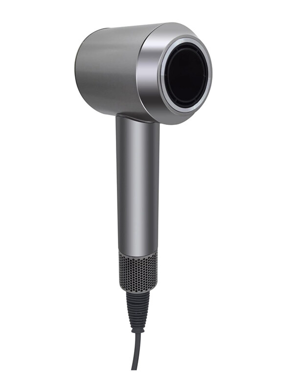 Telford Cyclone Professional Intelligent Heat Control Lightweight Hair Dryer with Speed Settings & Magnetic Attachments, TCH-201, Silver
Telford Cyclone Professional Intelligent Heat Control Lightweight Hair Dryer with Speed Settings & Magnetic Attachments, TCH-201, Silver