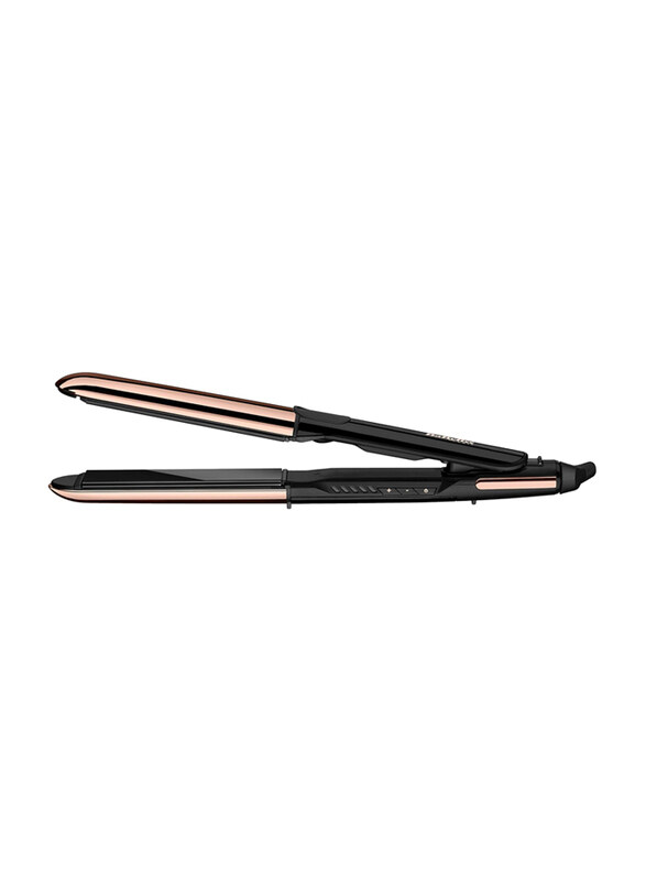 BaByliss Titanium Plates 28mm Efficient Styling Lightweight & Ergonomic Design Hair Straightener with Fast Heat-up Time & Shiny Results, ST482SDE, Bla
BaByliss Titanium Plates 28mm Efficient Styling Lightweight & Ergonomic Design Hair Straightener with Fast Heat-up Time & Shiny Results, ST482SDE, Bla