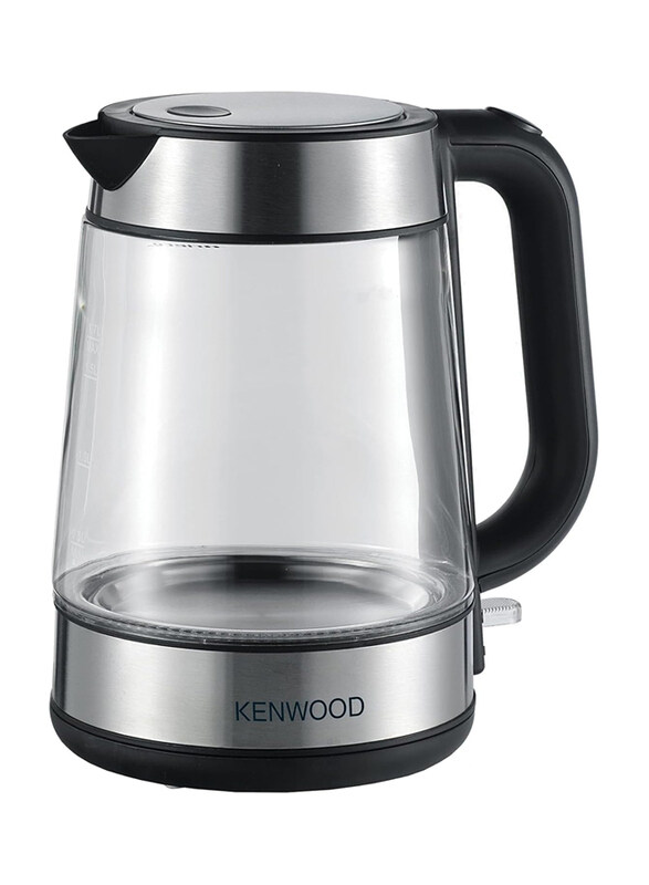 Kenwood 1.7L Cordless Electric Glass Kettle with Auto Shut-Off & Removable Mesh Filter, 2200W, ZJG08.000CL, Multicolour
Kenwood 1.7L Cordless Electric Glass Kettle with Auto Shut-Off & Removable Mesh Filter, 2200W, ZJG08.000CL, Multicolour