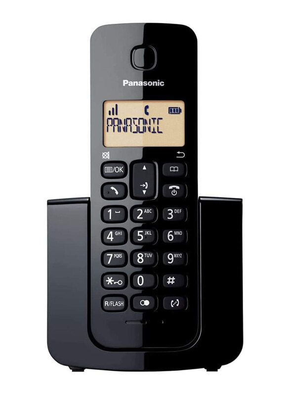 Panasonic Digital Cordless Phone with Caller ID Single Handset, UAE Certified, KX TGB110UE1, Black
Panasonic Digital Cordless Phone with Caller ID Single Handset, UAE Certified, KX TGB110UE1, Black