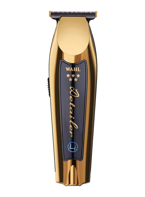 Wahl Gold Li Cordless Detailer Trimmer with Extra Wide T-Blade, 08171-716, Black/Gold
Wahl Gold Li Cordless Detailer Trimmer with Extra Wide T-Blade, 08171-716, Black/Gold