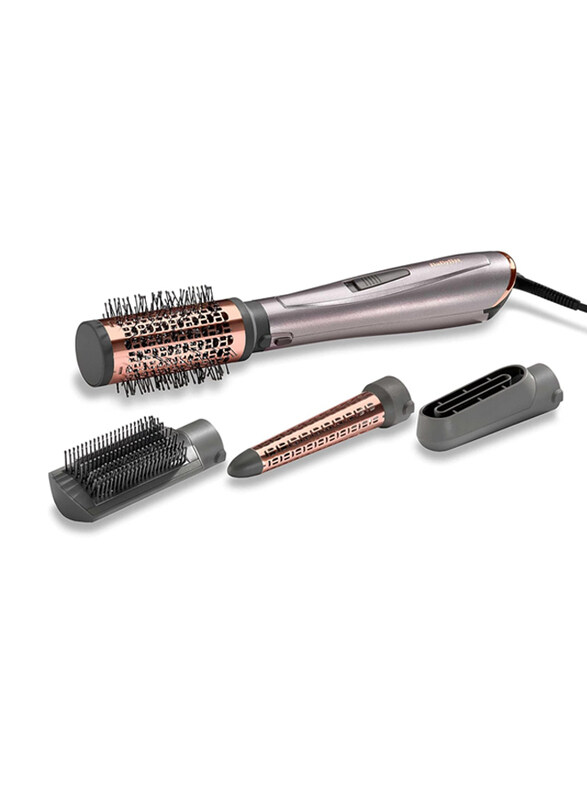 BaByliss 1000 Air Corded Adjustable 2 Heats + Cool Setting Hair Styler for Frizz Free Hair with Heat Pouch, AS136SDE, Grey
BaByliss 1000 Air Corded Adjustable 2 Heats + Cool Setting Hair Styler for Frizz Free Hair with Heat Pouch, AS136SDE, Grey