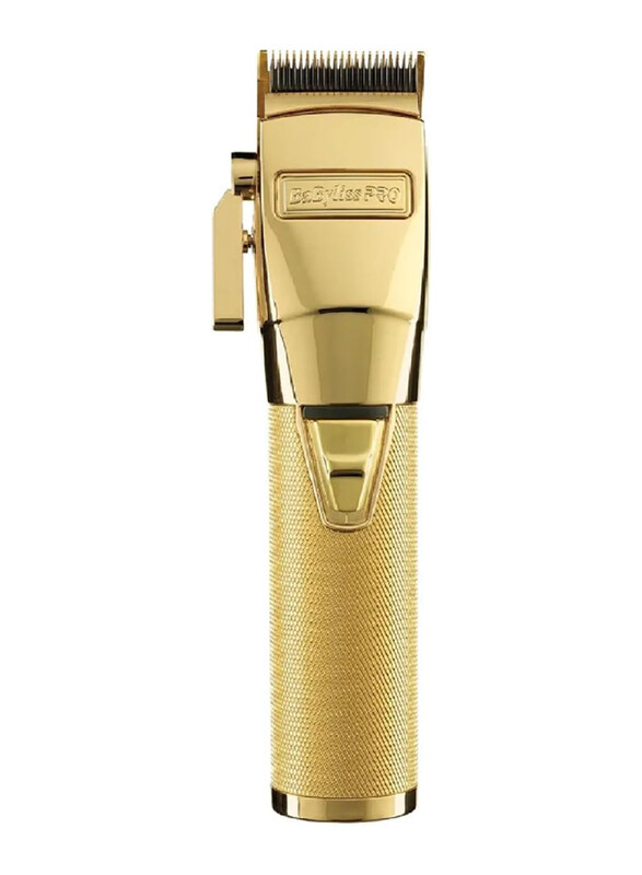 BaByliss Pro Gold FX Cordless Hair Clipper Professional Precision Cutting Tool, Gold
BaByliss Pro Gold FX Cordless Hair Clipper Professional Precision Cutting Tool, Gold