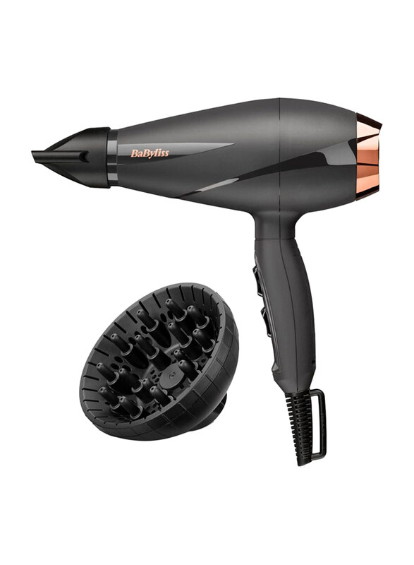 BaByliss Smooth Pro Corded Professional Hair Dryer with Powerful Blow Dryer, 2100W, 6709U, Black/Pink Gold
BaByliss Smooth Pro Corded Professional Hair Dryer with Powerful Blow Dryer, 2100W, 6709U, Black/Pink Gold