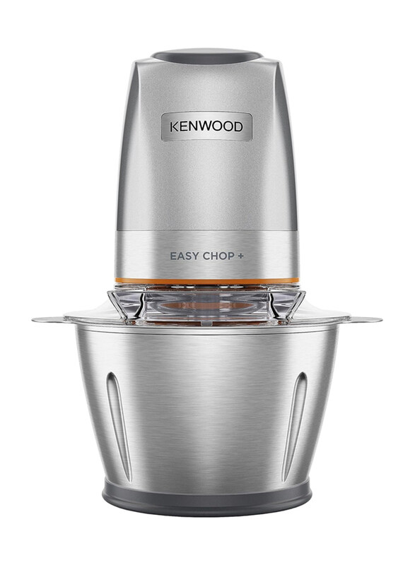 Kenwood 1.2 Ltr Electric Stainless Steel Food Chopper with Bowl, CHP62.700SI, Silver
Kenwood 1.2 Ltr Electric Stainless Steel Food Chopper with Bowl, CHP62.700SI, Silver