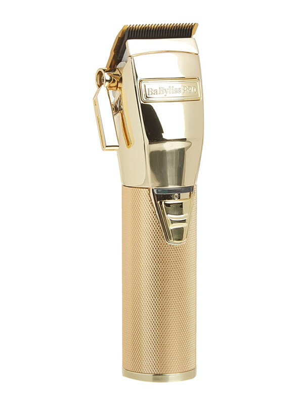 BaBylissPRO Barberology GOLDFX Cord/Cordless Professional Hair Clipper, FX870G, Gold
BaBylissPRO Barberology GOLDFX Cord/Cordless Professional Hair Clipper, FX870G, Gold
