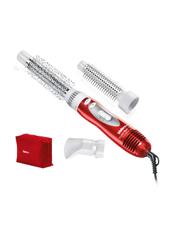 Valera Turbo Styler Hot Air with Tourmaline Technology, 1000W, 603.01B, White/Red
Valera Turbo Styler Hot Air with Tourmaline Technology, 1000W, 603.01B, White/Red