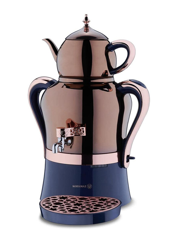 Korkmaz Hanedan Samovar Azura Electric Kettles, 3.5L, 2000W, KA843-02, Rose Gold
Korkmaz Hanedan Samovar Azura Electric Kettles, 3.5L, 2000W, KA843-02, Rose Gold