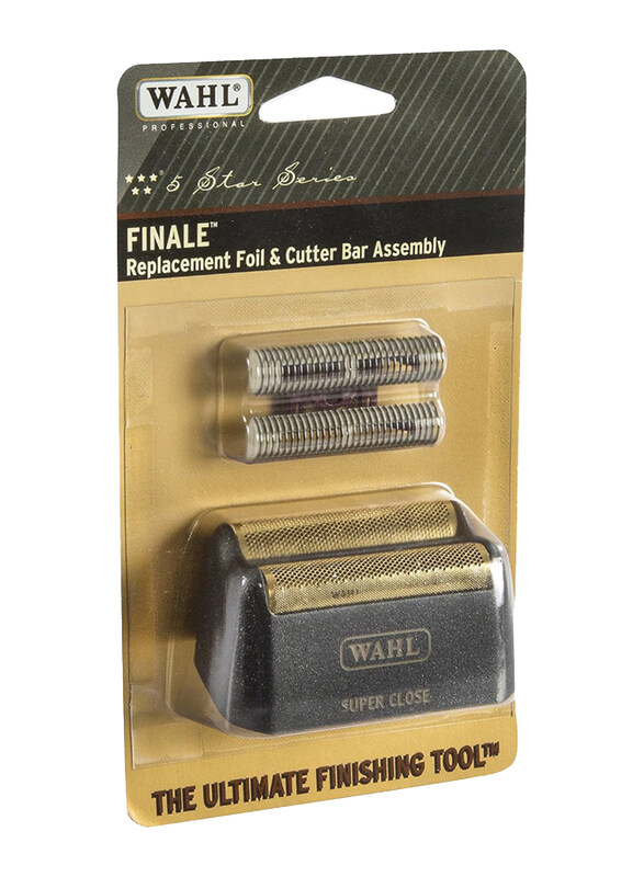 Wahl Professional 5-Star Series Finale Replacement Foil & Cutter Bar Assembly, Gold
Wahl Professional 5-Star Series Finale Replacement Foil & Cutter Bar Assembly, Gold