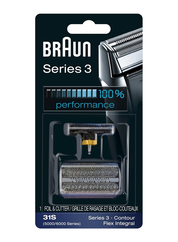 Braun 31S Series 3 Old Generation Electric Shaver Replacement Head, Silver/Black
Braun 31S Series 3 Old Generation Electric Shaver Replacement Head, Silver/Black