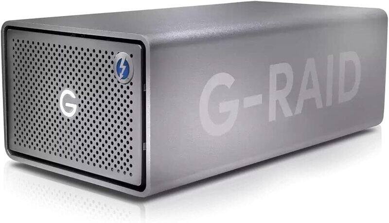 SanDisk Professional 24 TB - G-RAID 2 - High-Performance External Hard Drive - Enterprise-Class 2-Bay Storage System with Thunderbolt 3, USB-C, and HD
SanDisk Professional 24 TB - G-RAID 2 - High-Performance External Hard Drive - Enterprise-Class 2-Bay Storage System with Thunderbolt 3, USB-C, and HD