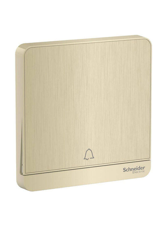 Schneider Electric E8331BPL1_GH AvatarOn Metal Gold Hairline Doorbell Switch, 10A, 250 V, Gold
Schneider Electric E8331BPL1_GH AvatarOn Metal Gold Hairline Doorbell Switch, 10A, 250 V, Gold