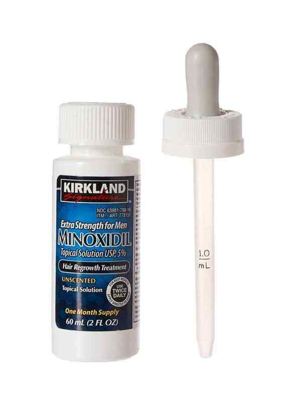 Kirkland Signature Monoxide Extra Strength Hair Regrowth Treatment for All Hair Types, 60ml
Kirkland Signature Monoxide Extra Strength Hair Regrowth Treatment for All Hair Types, 60ml