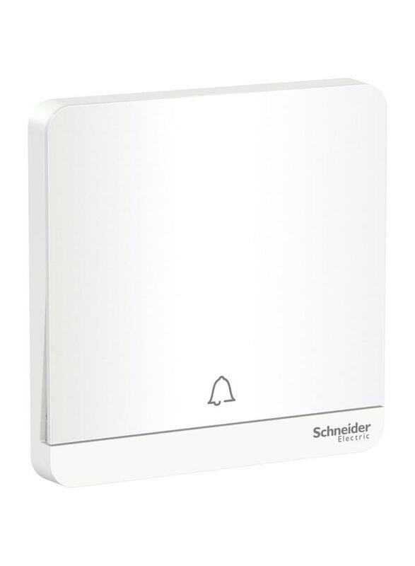 Schneider Electric 250V AC AvatarOn 1 Gang Bell Press Switch, 8.6 x 8.6 x 3.17cm, White
Schneider Electric 250V AC AvatarOn 1 Gang Bell Press Switch, 8.6 x 8.6 x 3.17cm, White