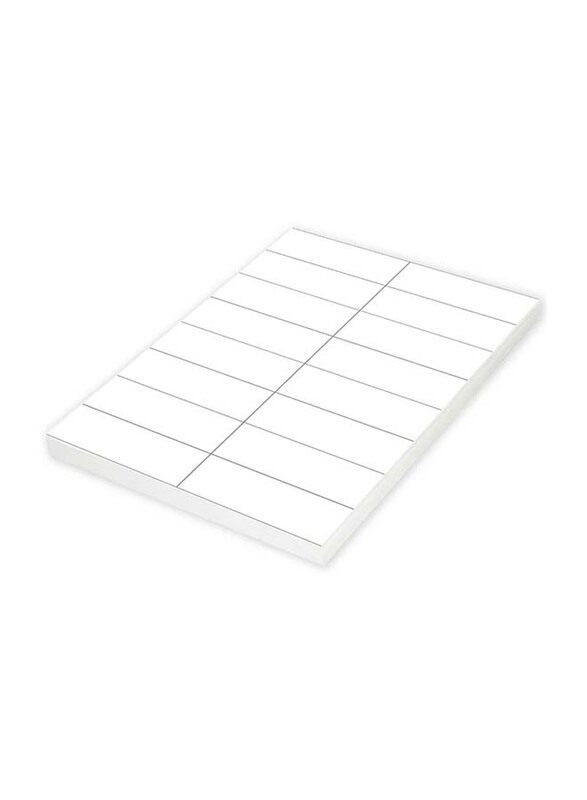 Agipa Multipurpose Label, 105 x 37mm, 1600 Labels, 100 Sheets, A4 Size, APLA101133, White
Agipa Multipurpose Label, 105 x 37mm, 1600 Labels, 100 Sheets, A4 Size, APLA101133, White