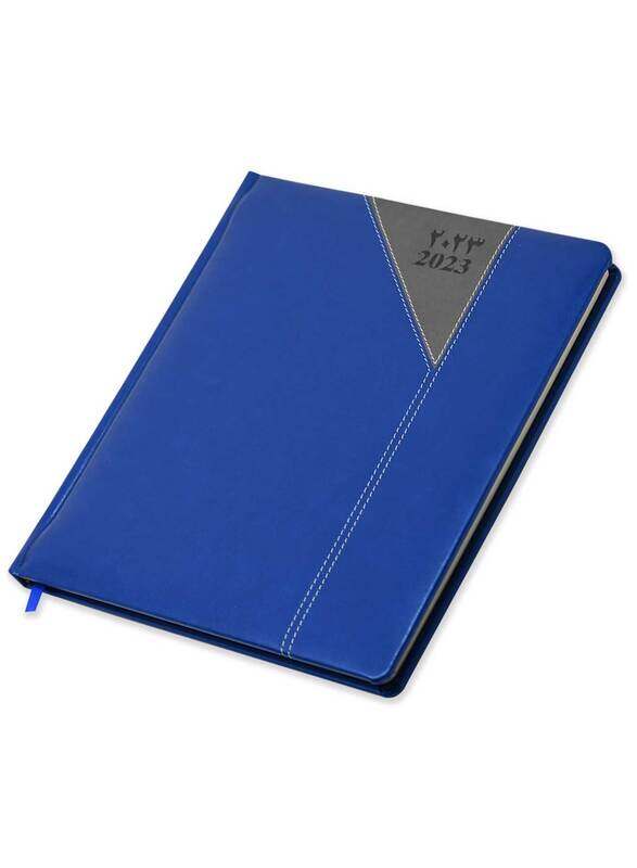 FIS 2023 Arabic/English/French Classico Executive Diary, 21x26cm, 128 Sheets, 70 GSM, FSDI603AE23, Blue
FIS 2023 Arabic/English/French Classico Executive Diary, 21x26cm, 128 Sheets, 70 GSM, FSDI603AE23, Blue