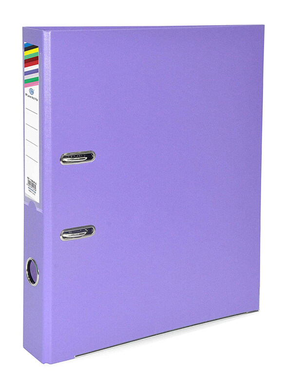 FIS PP Lever Arch File Folder with Slide-in Plate, 4cm, 50 Pieces, FSBF4PVIO, Purple
FIS PP Lever Arch File Folder with Slide-in Plate, 4cm, 50 Pieces, FSBF4PVIO, Purple