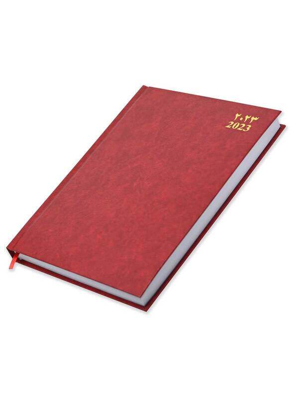 FIS 2023 Arabic/English Vinyl Hard Cover Executive Diary, 384 Sheets, 70 GSM, FSDI88AEN23RE, Green
FIS 2023 Arabic/English Vinyl Hard Cover Executive Diary, 384 Sheets, 70 GSM, FSDI88AEN23RE, Green