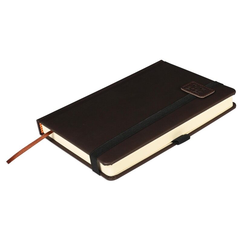 FIS2025 A5 Diary, Italian PU Materials, 1 Side Padded Cover, Round Corners, Elastic Band with Sliding Tag, Size A5(148x210mm), Arabic/English, 70gsm I
FIS2025 A5 Diary, Italian PU Materials, 1 Side Padded Cover, Round Corners, Elastic Band with Sliding Tag, Size A5(148x210mm), Arabic/English, 70gsm I