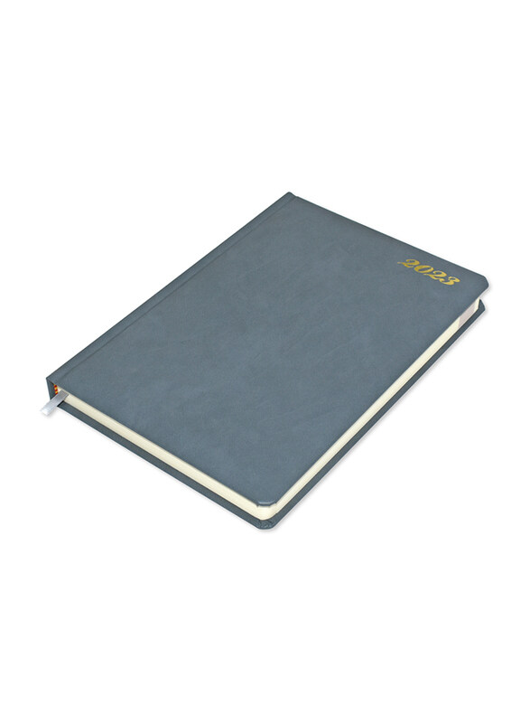 FIS 2023 1-Side Padded Bonded Leather English Agenda Diary, 400 Sheets, 70 GSM, FSDI75EB23GY, Grey
FIS 2023 1-Side Padded Bonded Leather English Agenda Diary, 400 Sheets, 70 GSM, FSDI75EB23GY, Grey