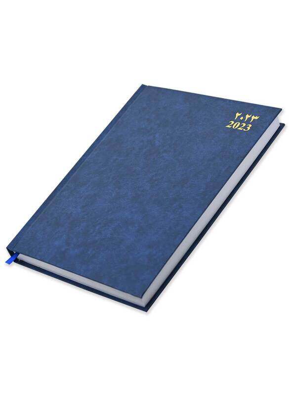 FIS 2023 Arabic/English Vinyl Hard Cover Executive Diary, 384 Sheets, 70 GSM, FSDI88AEN23BL, Blue
FIS 2023 Arabic/English Vinyl Hard Cover Executive Diary, 384 Sheets, 70 GSM, FSDI88AEN23BL, Blue