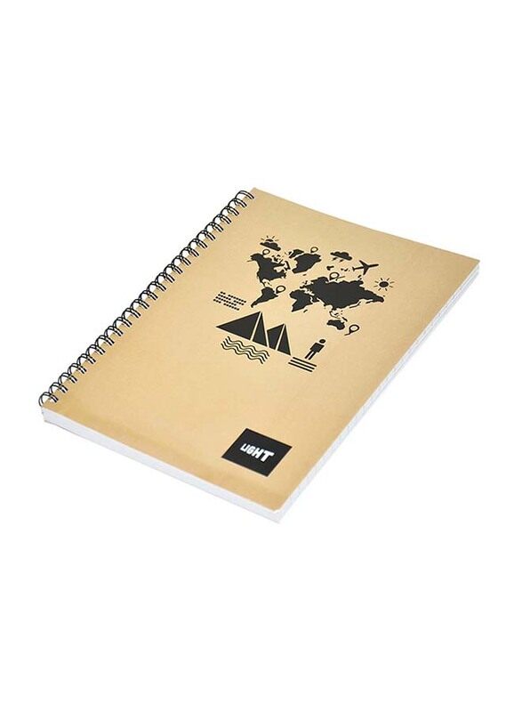 Light 10-Piece Spiral Soft Cover Notebook, Single Line, 100 Sheets, A4 Size, LINBA41805S, Beige
Light 10-Piece Spiral Soft Cover Notebook, Single Line, 100 Sheets, A4 Size, LINBA41805S, Beige