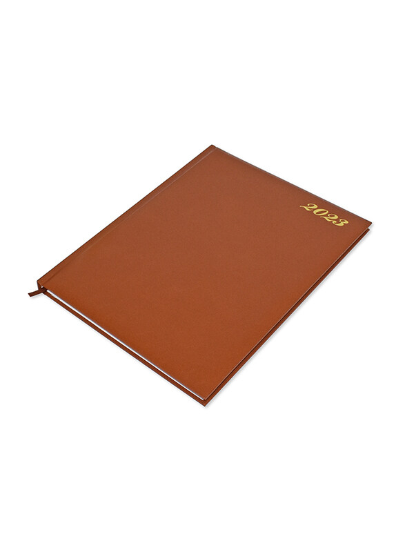 FIS Executive 2023 1-Week At A Glance 1-Side Padded English/French Diary, 384 Sheets, 70 GSM, A4 Size, FSDI34E23BR, Brown
FIS Executive 2023 1-Week At A Glance 1-Side Padded English/French Diary, 384 Sheets, 70 GSM, A4 Size, FSDI34E23BR, Brown