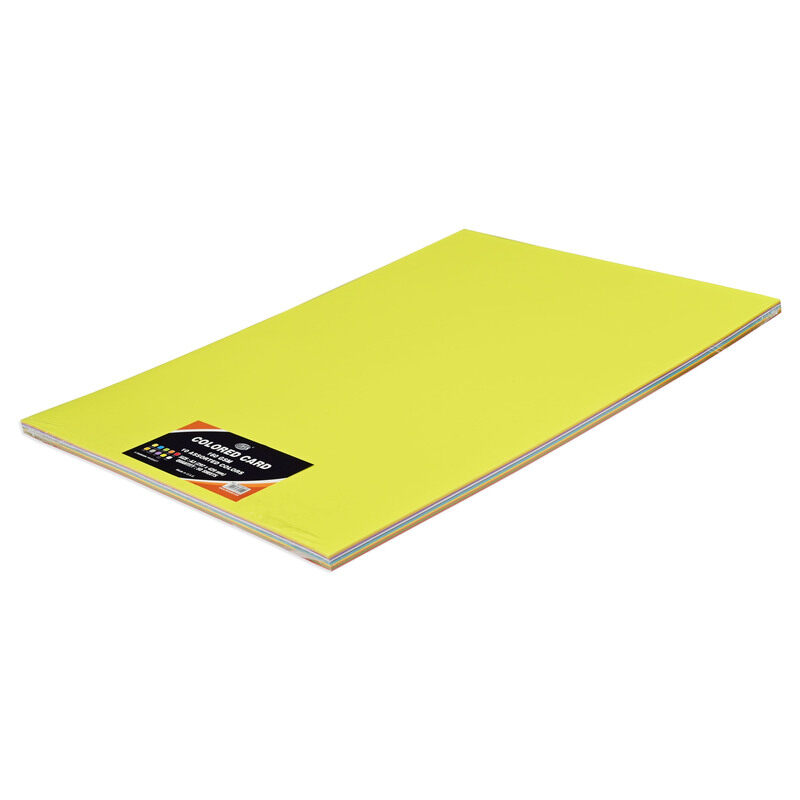 FIS Coloured Cards, 160 Gsm, A3 Size(29.7x42.0cm), Pack of 50 Sheets, 10 Assorted Colours - FSCH160A310C
FIS Coloured Cards, 160 Gsm, A3 Size(29.7x42.0cm), Pack of 50 Sheets, 10 Assorted Colours - FSCH160A310C