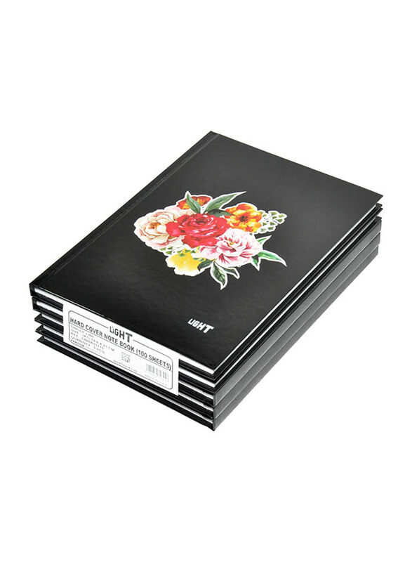 Light 5-Piece Hard Cover Notebook, Single Line, 100 Sheets, A5 Size, LINBA51710, Multicolour
Light 5-Piece Hard Cover Notebook, Single Line, 100 Sheets, A5 Size, LINBA51710, Multicolour