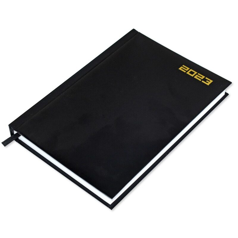 FIS 2023 Russian 1 Side Padded Diary with Vinyl Cover, 384 Sheets, 70 GSM, A5 Size, FSDIRU0123BK, Black
FIS 2023 Russian 1 Side Padded Diary with Vinyl Cover, 384 Sheets, 70 GSM, A5 Size, FSDIRU0123BK, Black