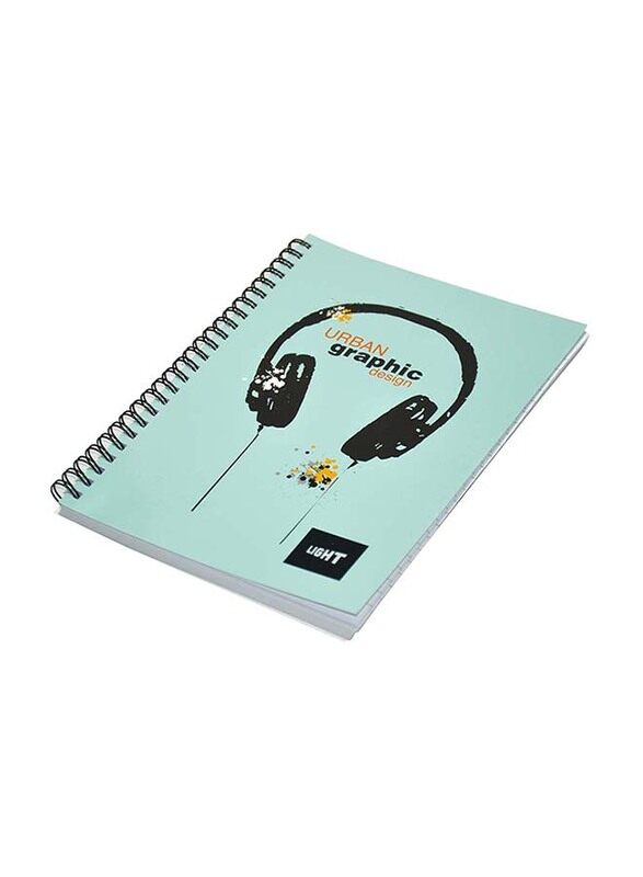 Light 10-Piece Spiral Soft Cover Notebook, Single Line, 100 Sheets, A5 Size, LINBA51802S, Light Blue
Light 10-Piece Spiral Soft Cover Notebook, Single Line, 100 Sheets, A5 Size, LINBA51802S, Light Blue
