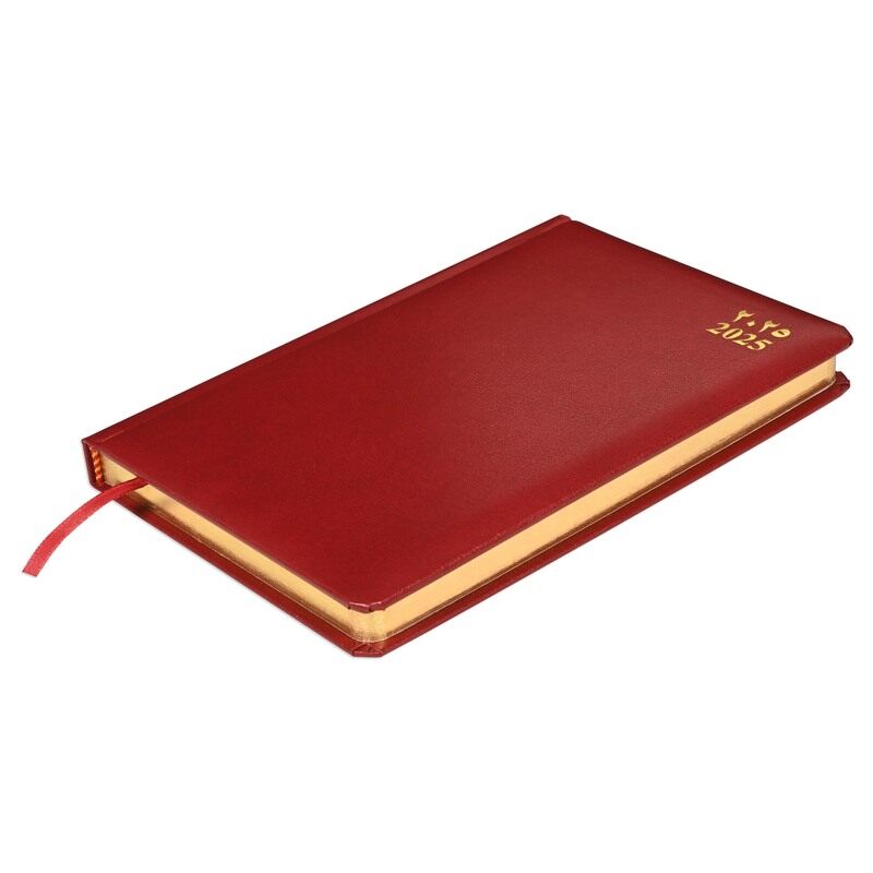 FIS 2025 Golden A5 Diary, Vinyl Materials, 1 Side Padded Cover, Round Corners, Gilded Edges, Size A5(148x210mm), English/Arabic, 60gsm White Paper, Ma
FIS 2025 Golden A5 Diary, Vinyl Materials, 1 Side Padded Cover, Round Corners, Gilded Edges, Size A5(148x210mm), English/Arabic, 60gsm White Paper, Ma