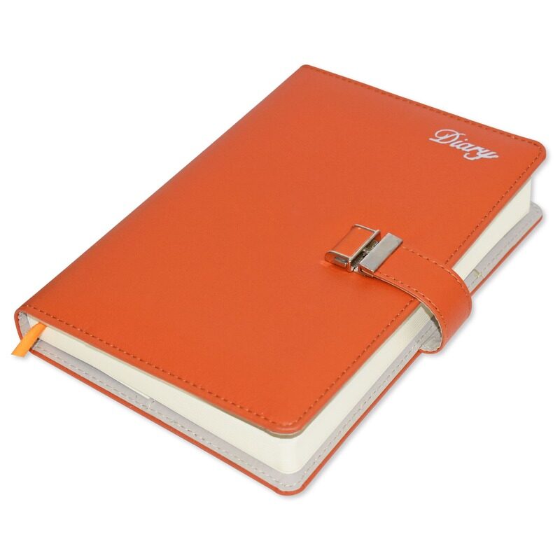FIS 2023 English Diary with Gift Box, 384 Sheets, 70 GSM, A5 Size, FSDI83E23D18N, Orange
FIS 2023 English Diary with Gift Box, 384 Sheets, 70 GSM, A5 Size, FSDI83E23D18N, Orange