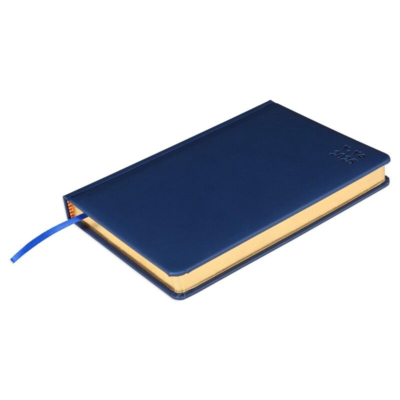 FIS2025 Golden A5 Diary, Italian PU Materials, 1 Side Padded Cover, Round Corners, Gilded Edges, Size A5(148x210mm) Arabic/English, 70gsm Italian Ivor
FIS2025 Golden A5 Diary, Italian PU Materials, 1 Side Padded Cover, Round Corners, Gilded Edges, Size A5(148x210mm) Arabic/English, 70gsm Italian Ivor