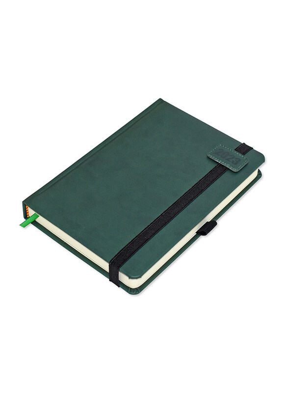 FIS 2023 1-Day A Page Italian PU 1-Side Padded English Diary, 384 Sheets, 70 GSM, A5 Size, FSDI84E23GR, Green
FIS 2023 1-Day A Page Italian PU 1-Side Padded English Diary, 384 Sheets, 70 GSM, A5 Size, FSDI84E23GR, Green