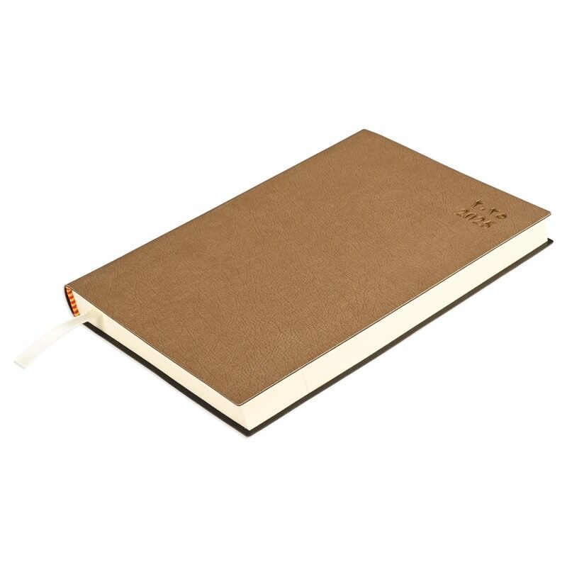 FIS2025 A5 Diary, Italian PU Materials, Flexible Cover, Head & Tail Band, Size A5(148x210mm), English/Arabic, Cream Color, Pack in Gift Box-FSDI131AE2
FIS2025 A5 Diary, Italian PU Materials, Flexible Cover, Head & Tail Band, Size A5(148x210mm), English/Arabic, Cream Color, Pack in Gift Box-FSDI131AE2