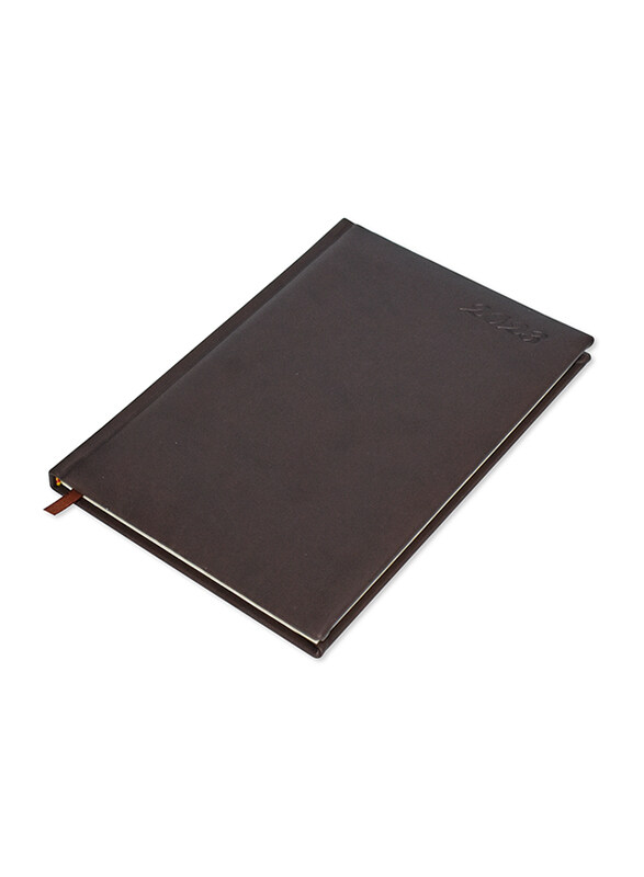 FIS 2023 1-Week At A Glance Italian PU 1-Side Padded English Diary, 128 Sheets, 70 GSM, A5 Size, FSDI78EP23DBR, Dark Brown
FIS 2023 1-Week At A Glance Italian PU 1-Side Padded English Diary, 128 Sheets, 70 GSM, A5 Size, FSDI78EP23DBR, Dark Brown