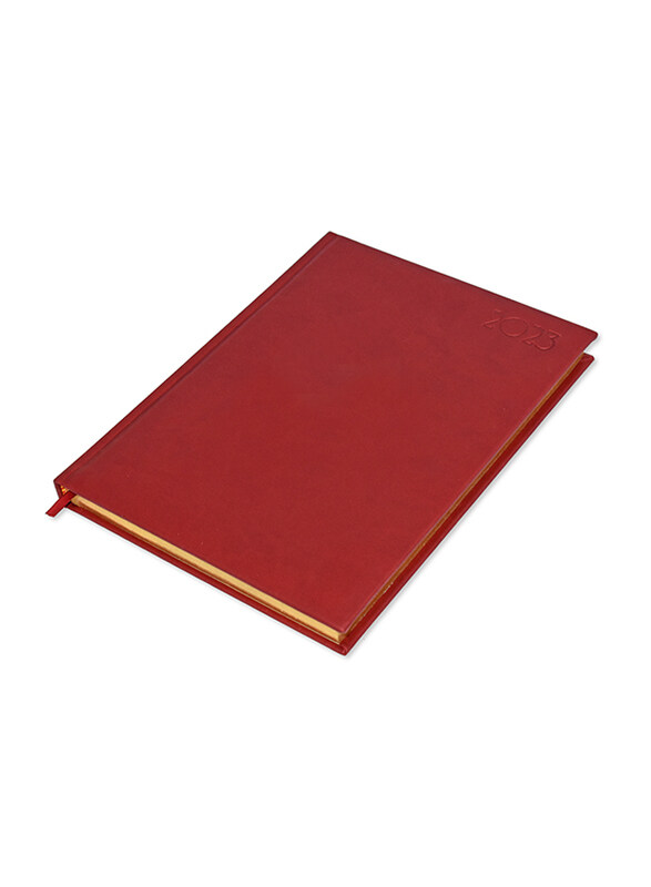FIS Executive 2023 1-Side Padded English Diary with Gilding, 384 Sheets, 70 GSM, FSDI88EPG23MR, Maroon
FIS Executive 2023 1-Side Padded English Diary with Gilding, 384 Sheets, 70 GSM, FSDI88EPG23MR, Maroon