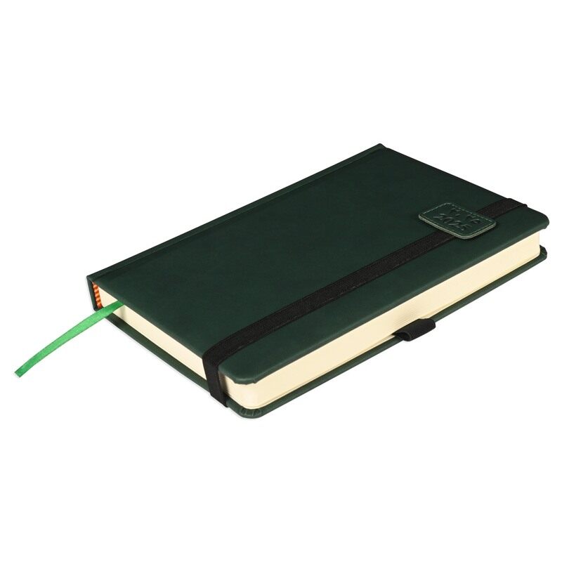 FIS2025 A5 Diary, Italian PU Materials, 1 Side Padded Cover, Round Corners, Elastic Band with Sliding Tag, Size A5(148x210mm), Arabic/English, 70gsm I
FIS2025 A5 Diary, Italian PU Materials, 1 Side Padded Cover, Round Corners, Elastic Band with Sliding Tag, Size A5(148x210mm), Arabic/English, 70gsm I