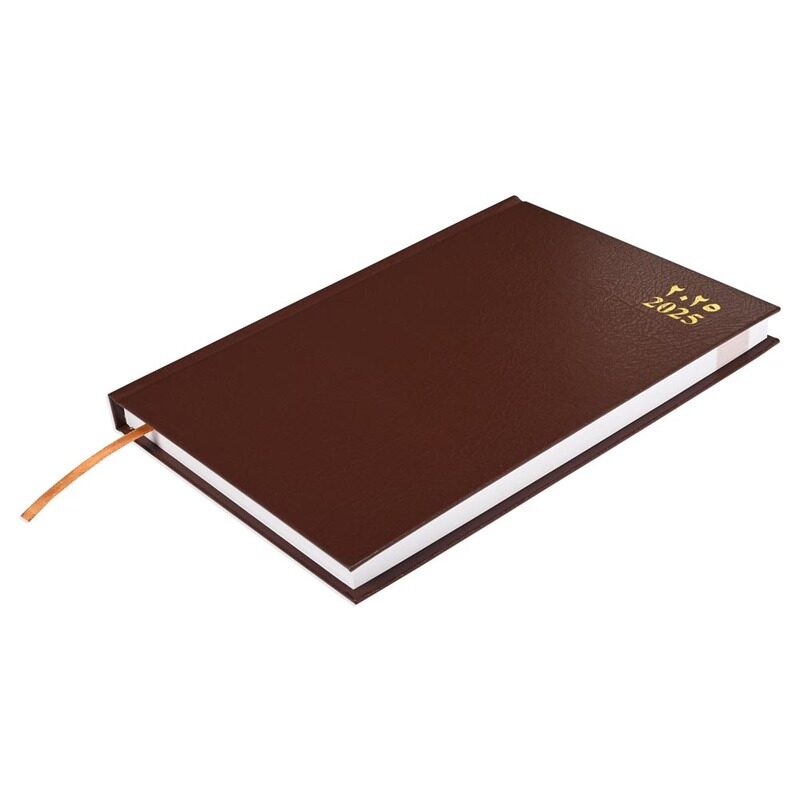 FIS 2025 Agenda Diary, Vinyl Materials, Hard Cover, 1 Day a Page, Size 170x240mm, English/Arabic, 60gsm White Paper, Chocolate Color-FSDI75AEV25CH
FIS 2025 Agenda Diary, Vinyl Materials, Hard Cover, 1 Day a Page, Size 170x240mm, English/Arabic, 60gsm White Paper, Chocolate Color-FSDI75AEV25CH