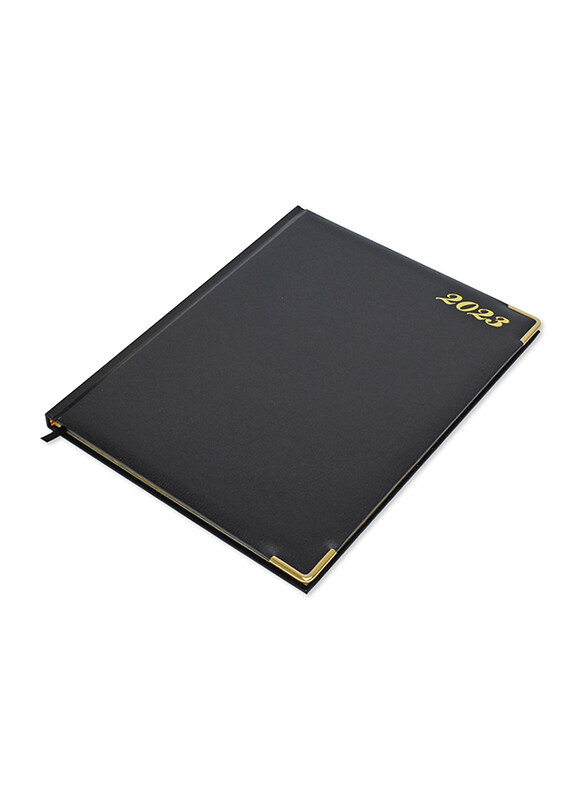 FIS Executive 2023 1-Week At A Glance Golden English/French Diary, 128 Sheets, 70 GSM, A4 Size, FSDI32EG23BK, Black
FIS Executive 2023 1-Week At A Glance Golden English/French Diary, 128 Sheets, 70 GSM, A4 Size, FSDI32EG23BK, Black