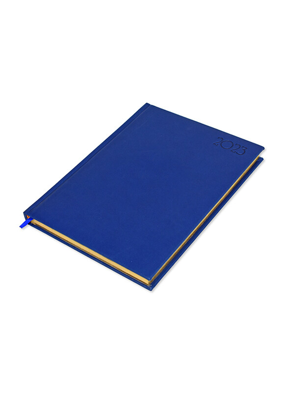FIS Executive 2023 1-Side Padded English Diary with Gilding, 384 Sheets, 70 GSM, FSDI88EPG23BL, Blue
FIS Executive 2023 1-Side Padded English Diary with Gilding, 384 Sheets, 70 GSM, FSDI88EPG23BL, Blue