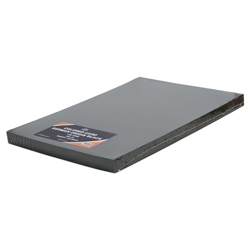 FIS Coloured Cards, German Origin, 160 Gsm, A4 Size(21.0x29.7cm), Pack of 100 Sheets, Black Color-FSCH160GA4GBK
FIS Coloured Cards, German Origin, 160 Gsm, A4 Size(21.0x29.7cm), Pack of 100 Sheets, Black Color-FSCH160GA4GBK