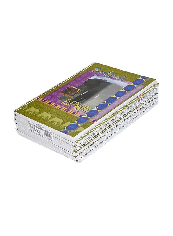 FIS Spiral Soft Cover Notebook Set, 5mm Square, 10 Piece x 80 Sheets, A4 Size, FSNB5A480SET, Multicolour
FIS Spiral Soft Cover Notebook Set, 5mm Square, 10 Piece x 80 Sheets, A4 Size, FSNB5A480SET, Multicolour