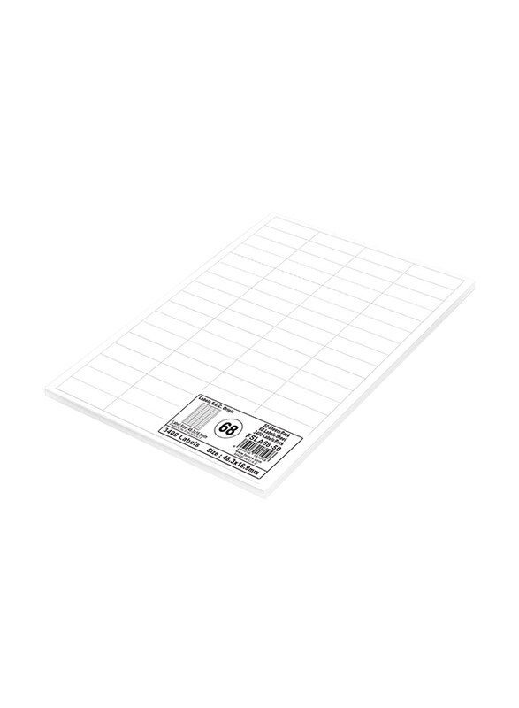 FIS E.U. Origin Material Multipurpose Laser Labels, 68 Stickers x 50 Sheet, 48.3 x 16.9 mm, A4 Size, FSLA68-50, White
FIS E.U. Origin Material Multipurpose Laser Labels, 68 Stickers x 50 Sheet, 48.3 x 16.9 mm, A4 Size, FSLA68-50, White