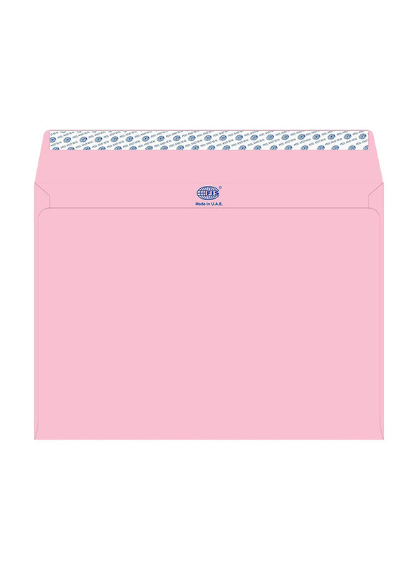 FIS Colour Peel & Seal Envelopes, 50-Piece, 80 GSM, C4 (229 x 324mm), Pastel Pink
FIS Colour Peel & Seal Envelopes, 50-Piece, 80 GSM, C4 (229 x 324mm), Pastel Pink